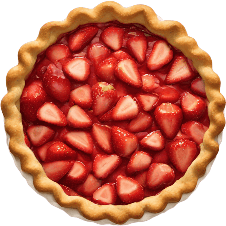 strawberry pie emoji