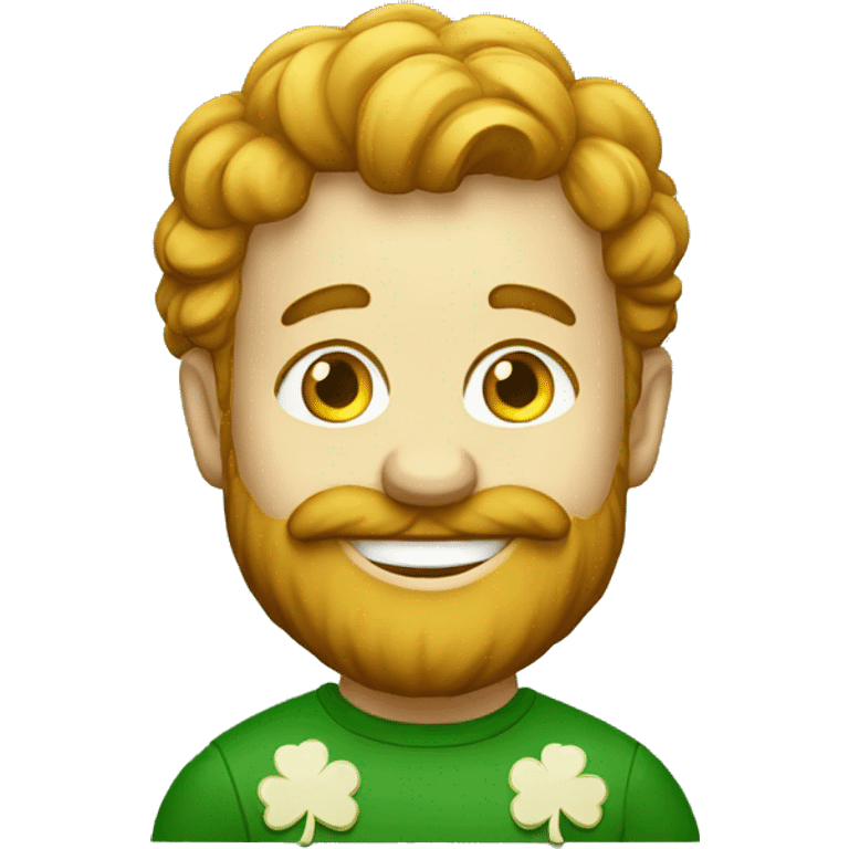 happy irish emoji