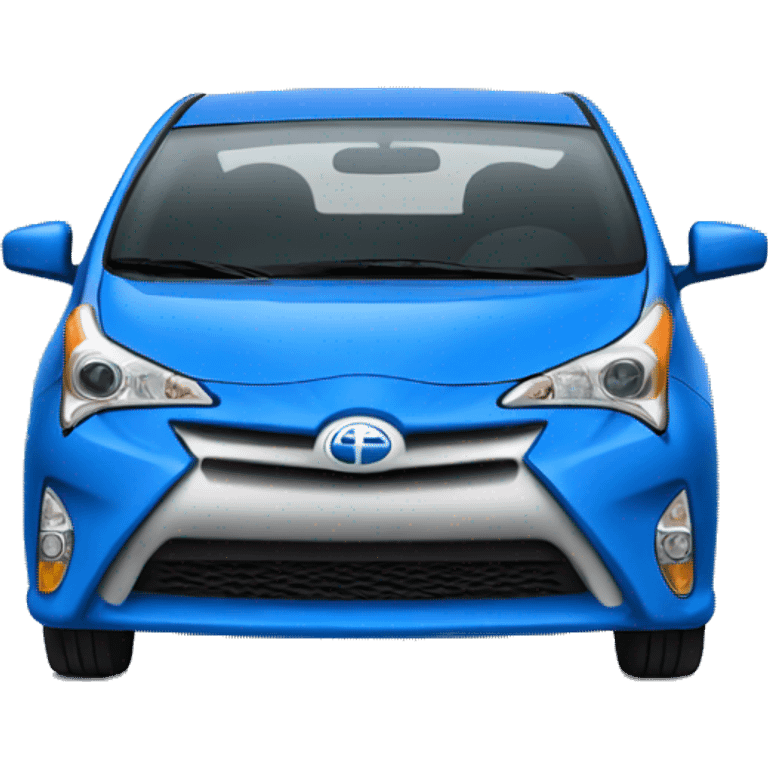 Blue Prius emoji