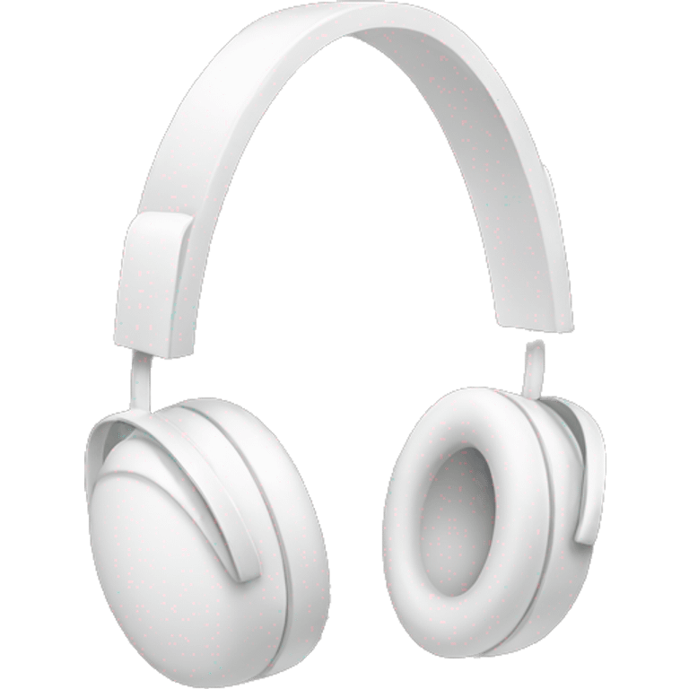 White headphones emoji