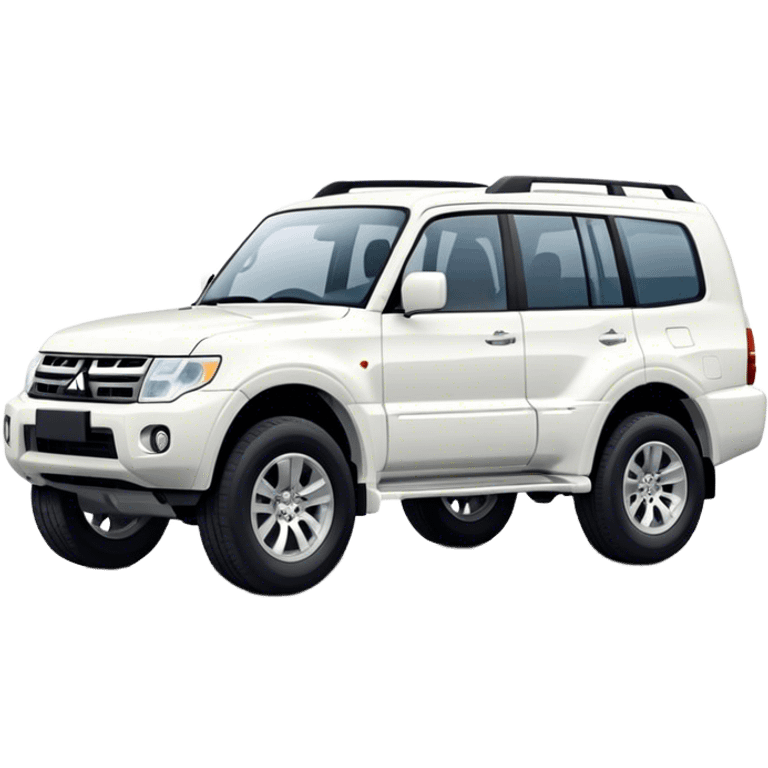 Mitsubishi Pajero - Mitsubishi (Model Year: 2021) (Iconic colour: White) emoji