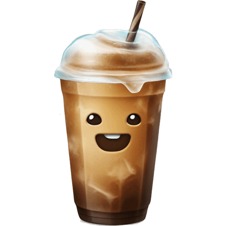 Iced coffe emoji