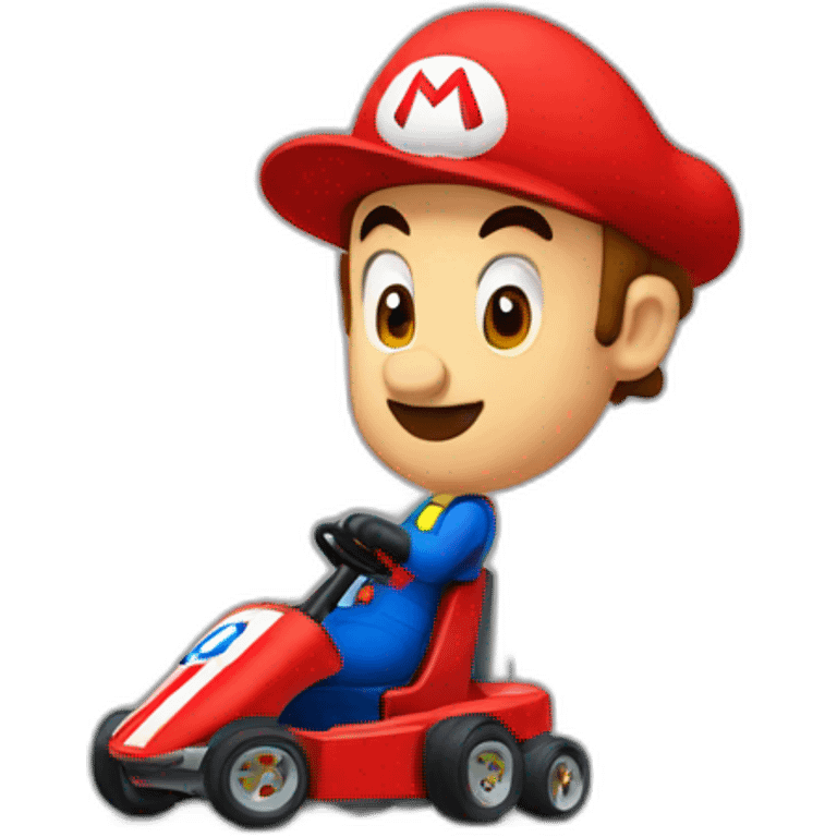 mario gocart emoji