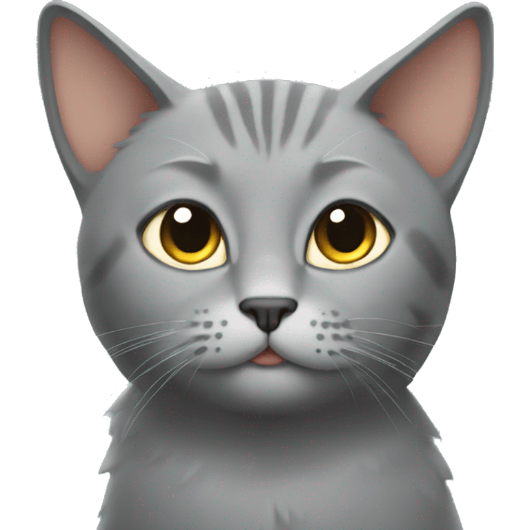 gray cat with wings emoji