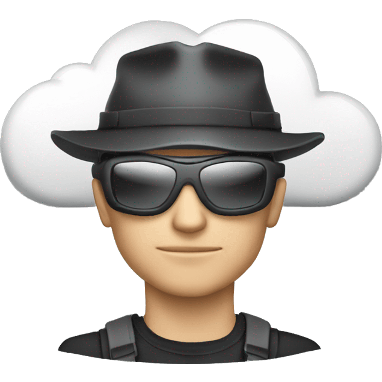 Hacker, cloud pentester AWS emoji