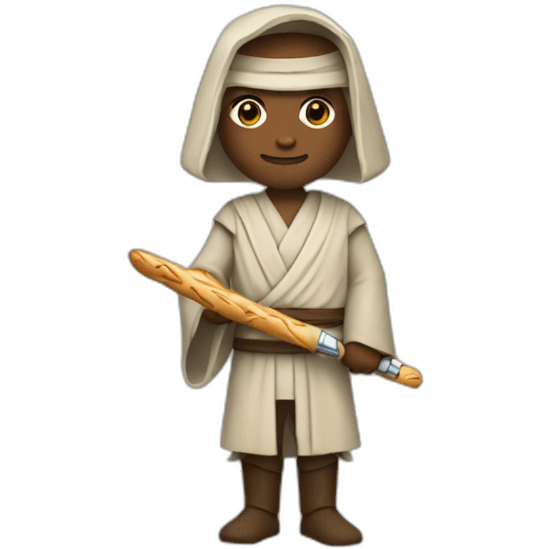 Jedi avec baguette emoji