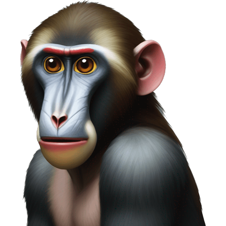 mandrill realist emoji