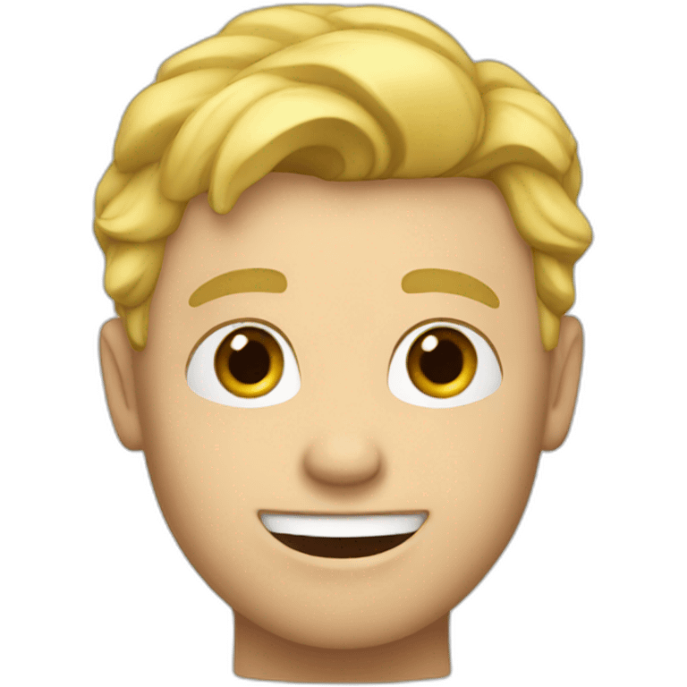 blond guy emoji