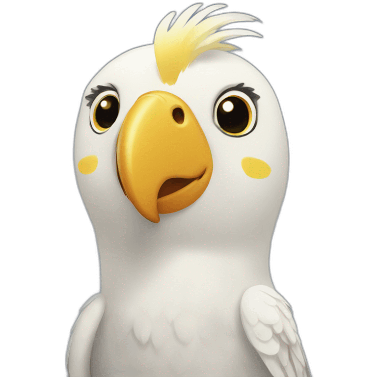 cockatiel emoji