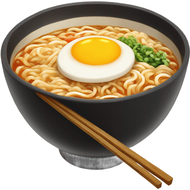 Korean shin ramen  emoji