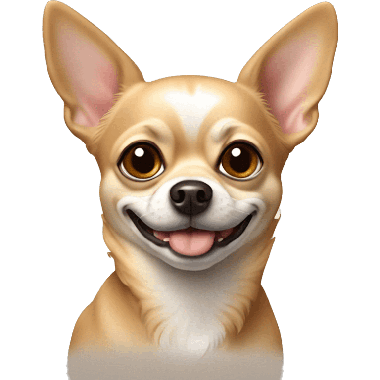 Senior Tan chihuahua emoji