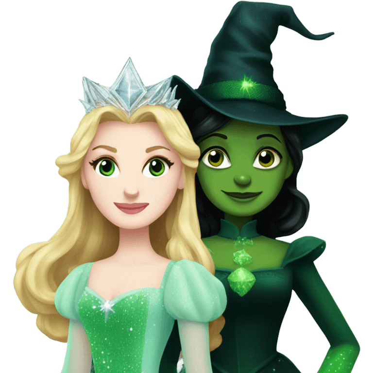 glinda and elphaba emoji