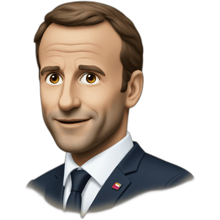 Macron en djelaba emoji