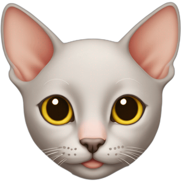 Hairless cat  emoji