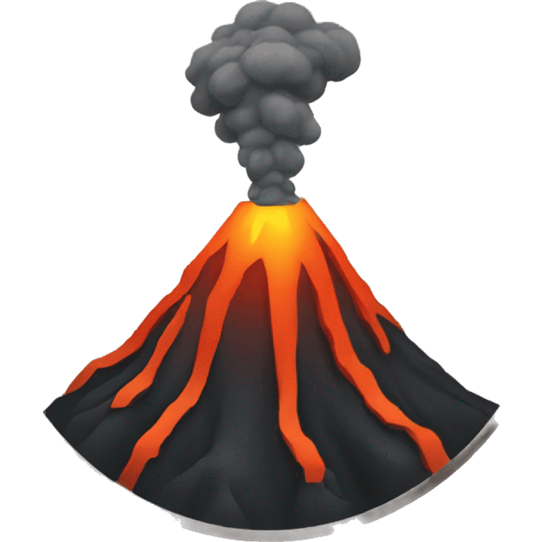 volcano circle emoji