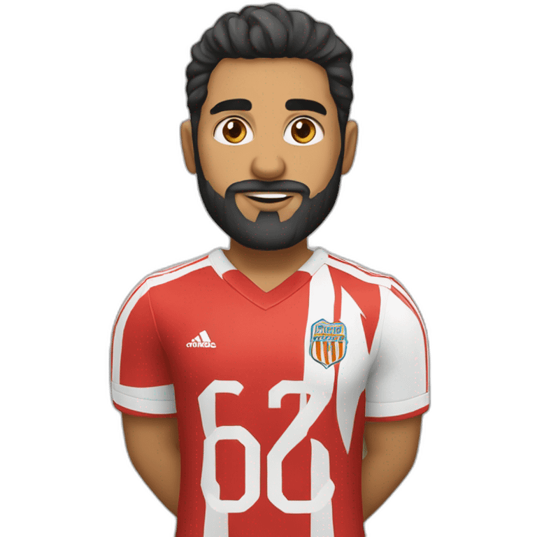 jugador de football de 34 años latino 1.67mts color blanco poca barba emoji