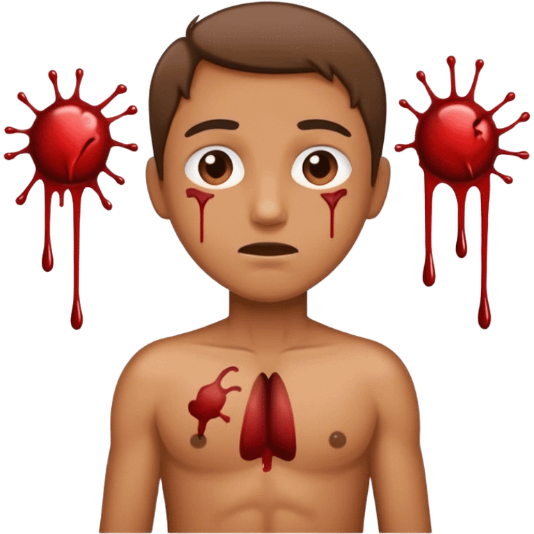 abdomen bleeding emoji