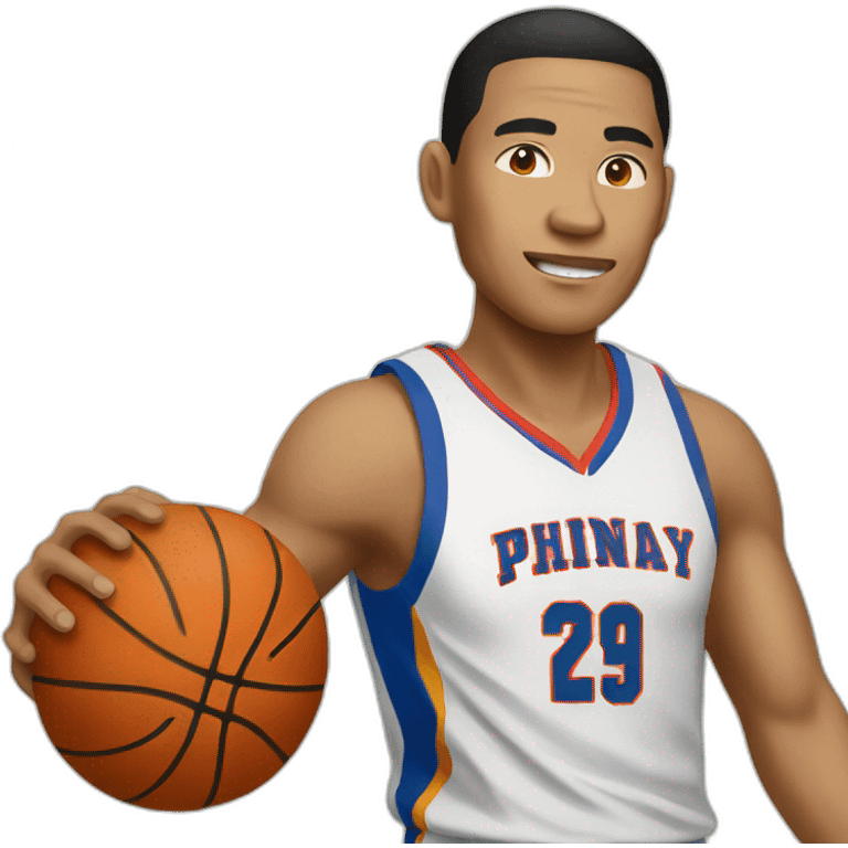 pinoy playing basketball emoji