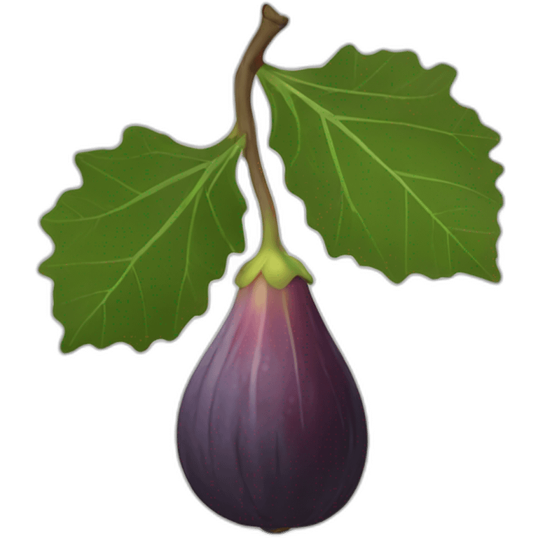 fig fruit emoji