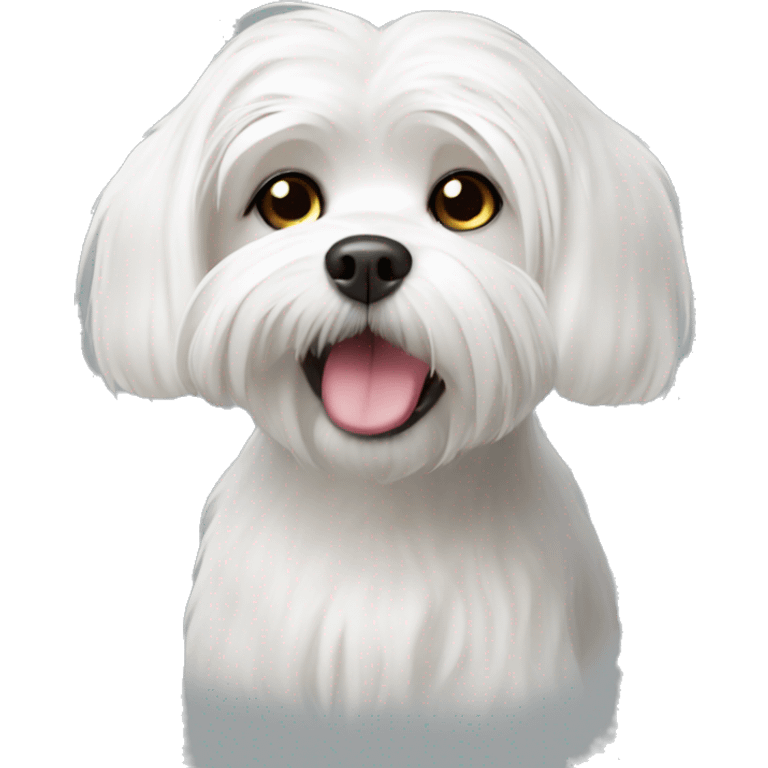 white maltese dog emoji