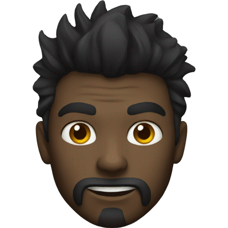 Lobo negro emoji