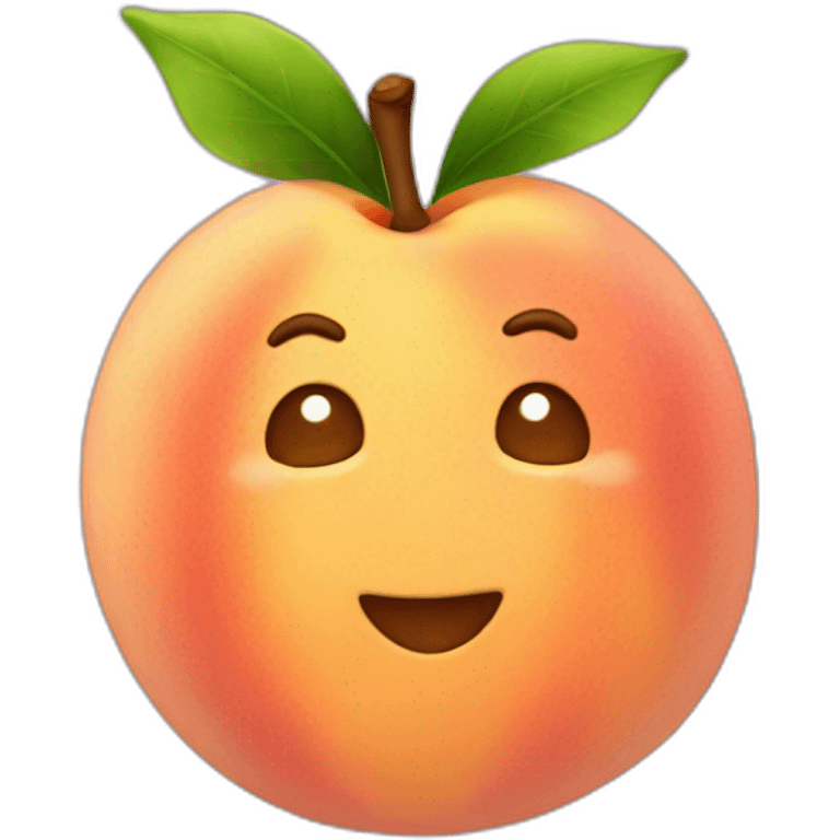 peach stars emoji