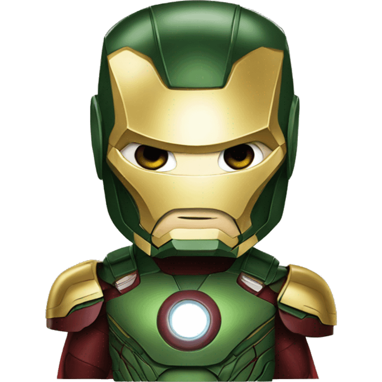 Loki as Iron Man emoji