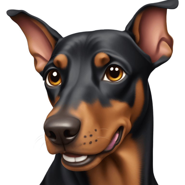 Doberman pinscher emoji