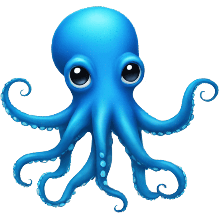 blue octopus mad emoji