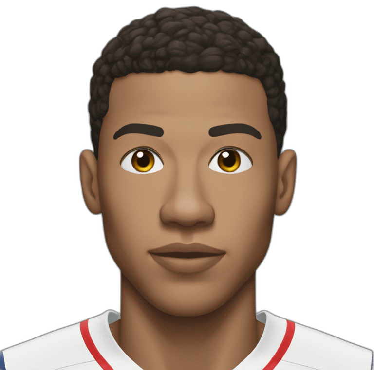 Kilian Mbappé emoji