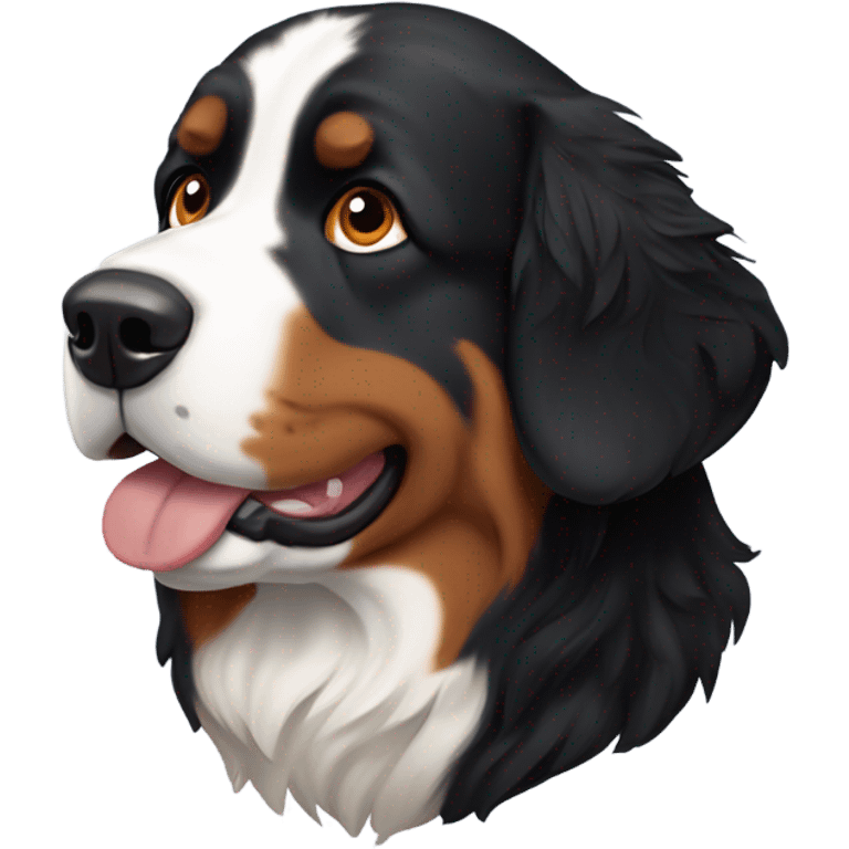 Bernese mountain dog  emoji