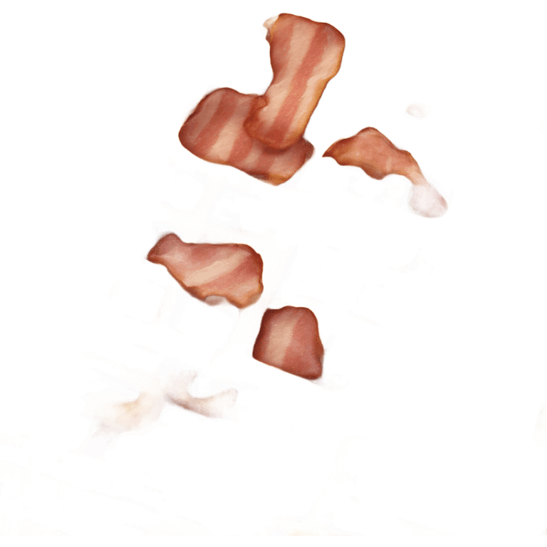 Bacon waffle emoji