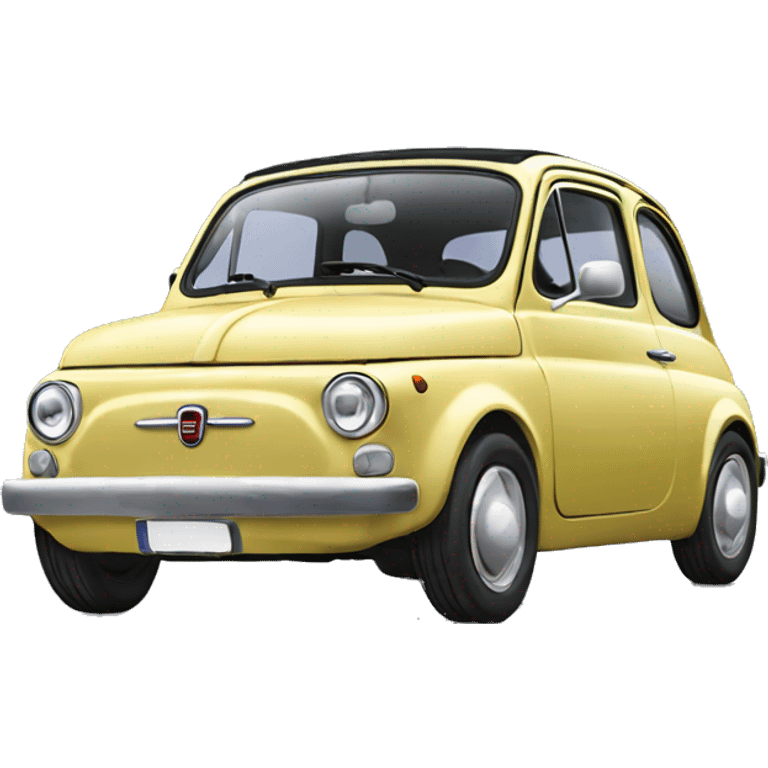 Fiat 500 emoji