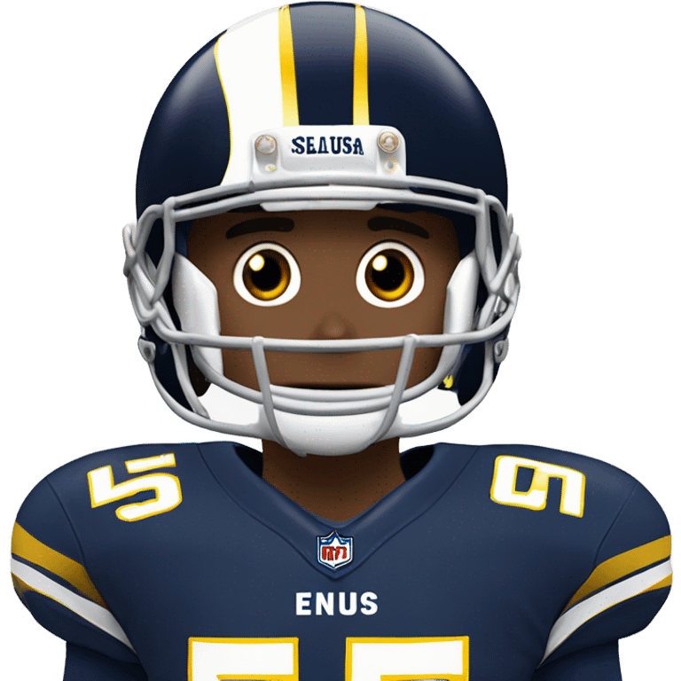 Junior Seau team uniform emoji