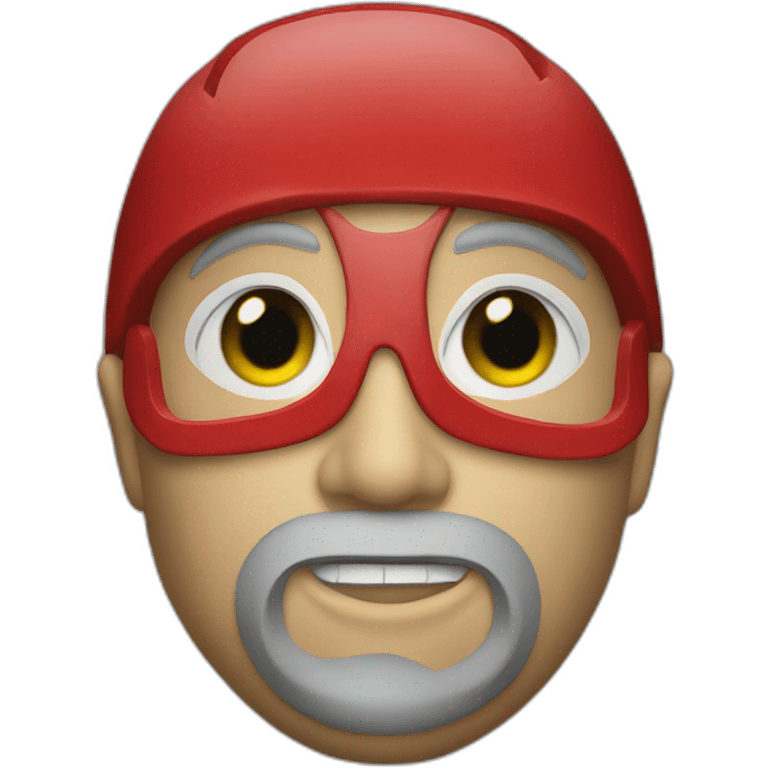 Money heist mask emoji