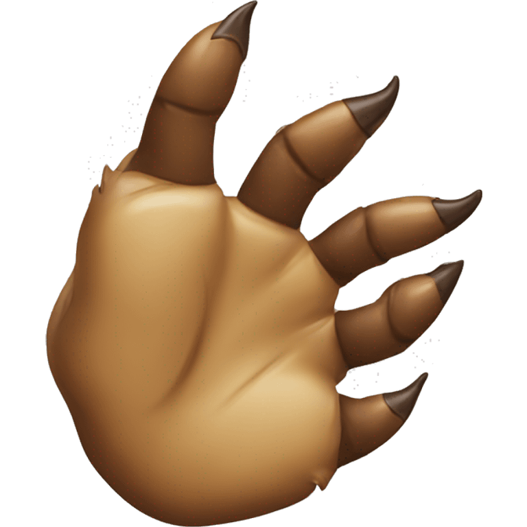 bear claw emoji