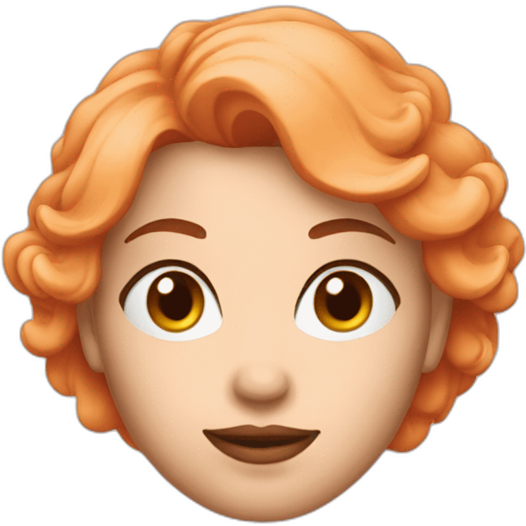 woman peach emoji