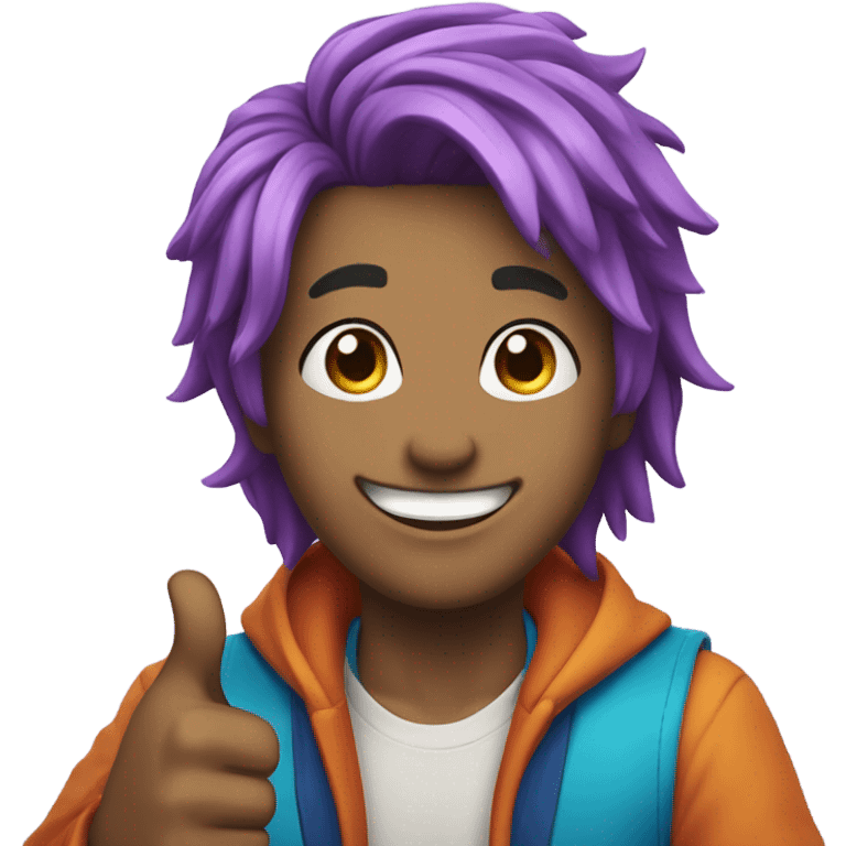 thumbs up anime emoji