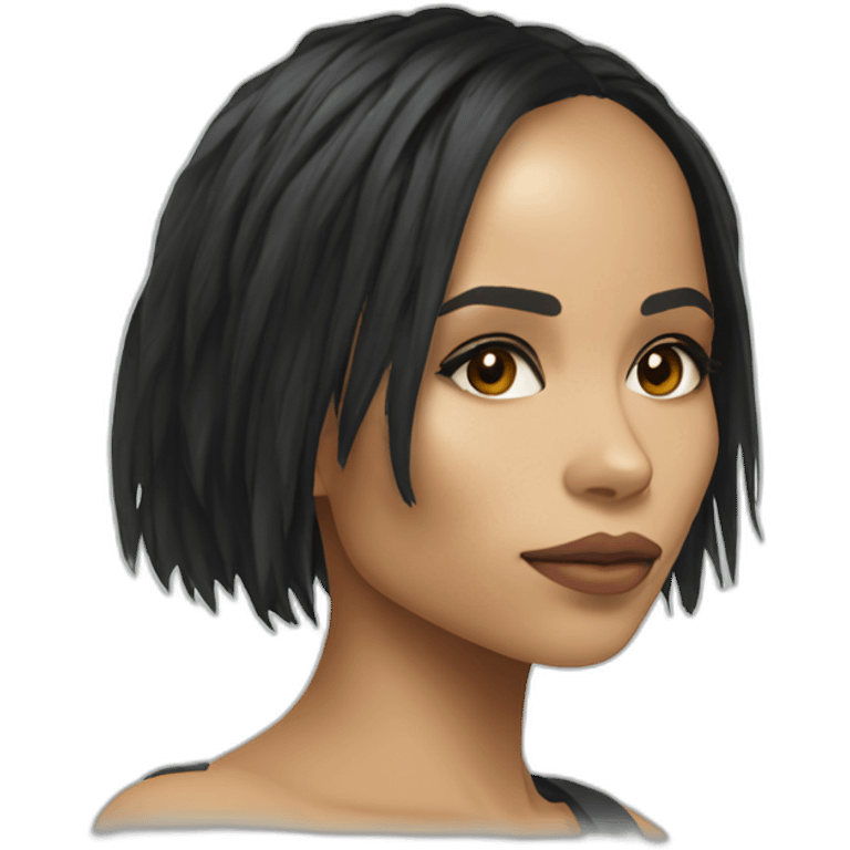 zoë kravitz emoji