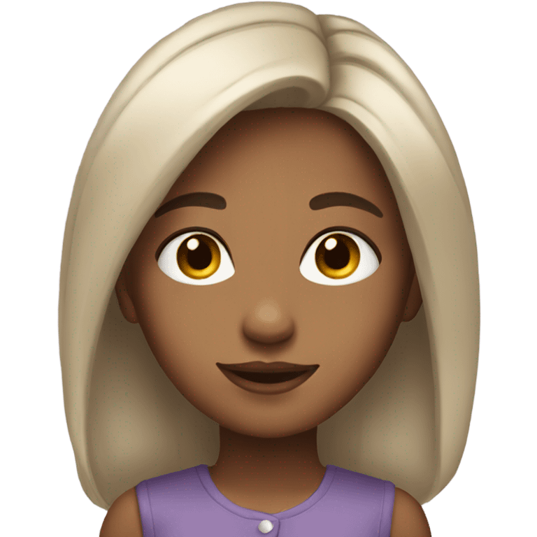 really pretty girl emoji