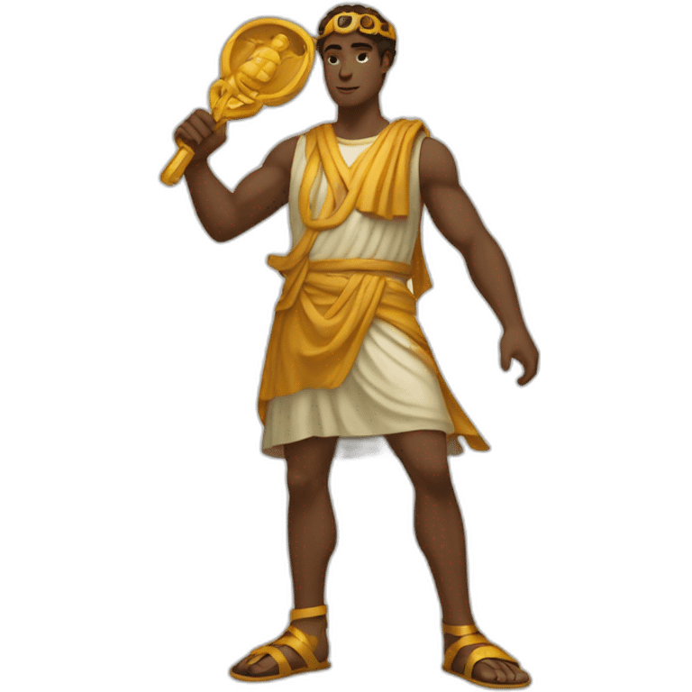 Hermes mythologic god with sandals emoji