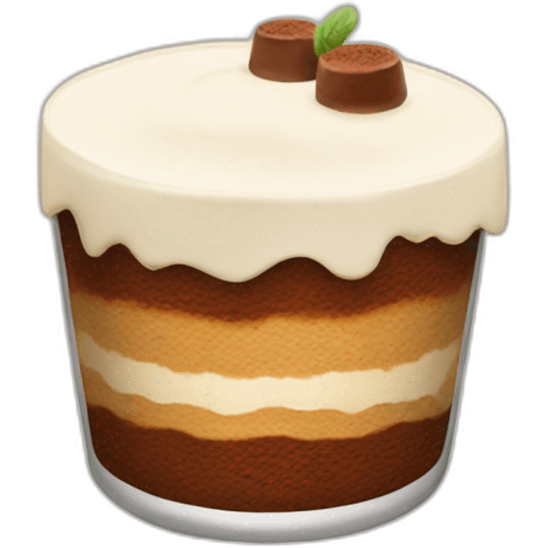 Tiramisu emoji