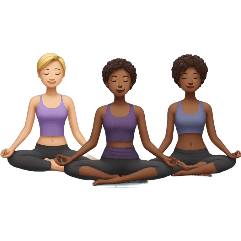 yoga no gender emoji