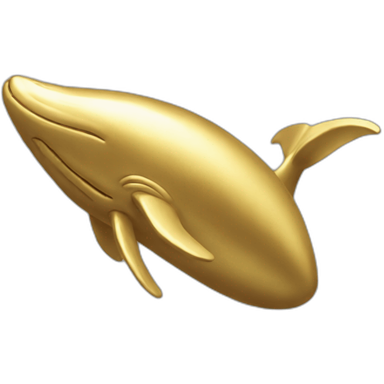 Gold Whale emoji