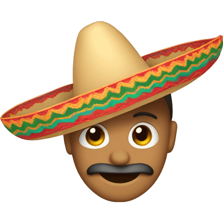 Mexican sombrero emoji