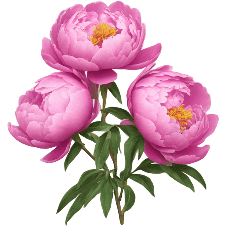 peonies emoji