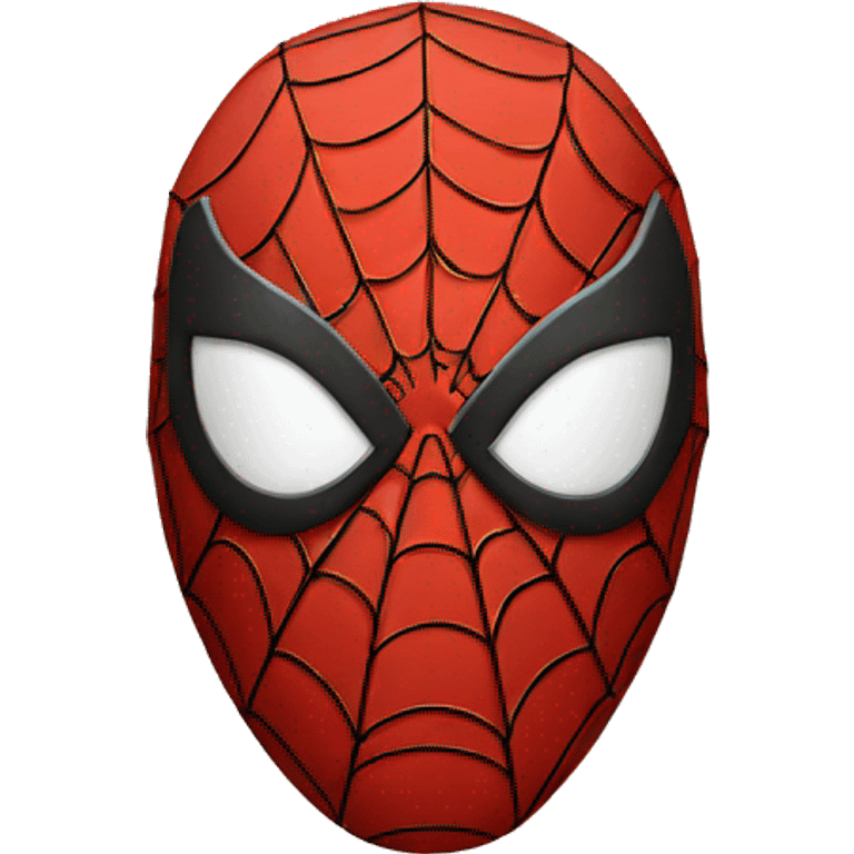 Spiderman mask emoji