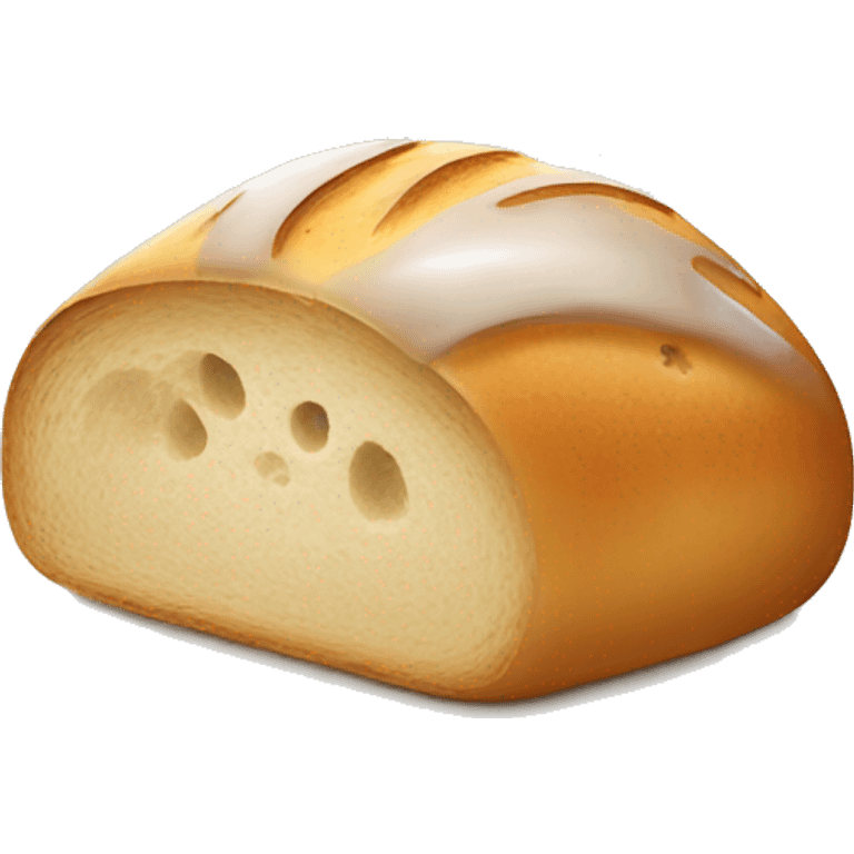 steaming freshly baked bread emoji