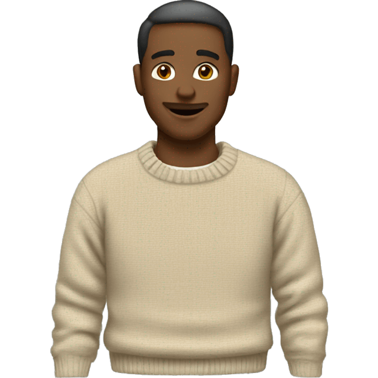 Beige sweater  emoji