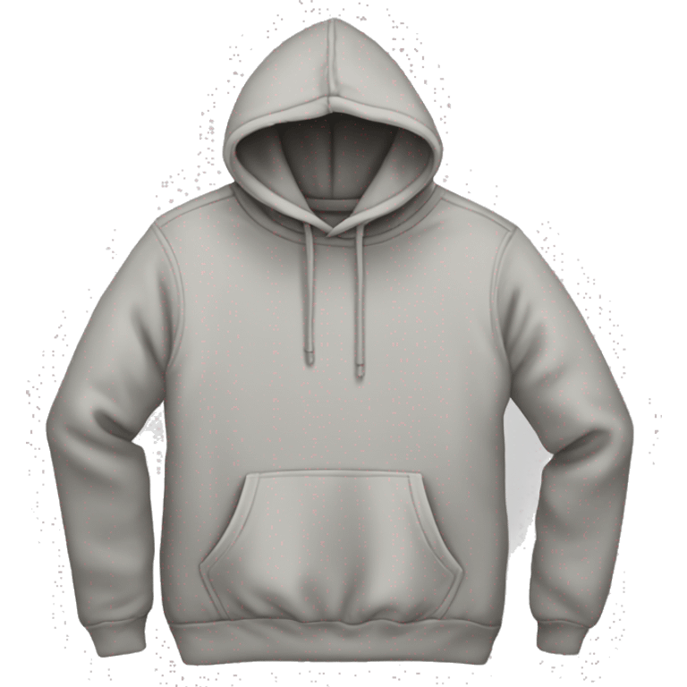 pullover hoodie no person emoji